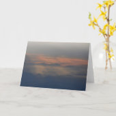 Cascade Mountains op Sunset - Frameable Art Kaart (Gele Bloem)