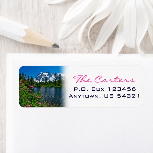 Cascade Mountains Shuksan Pacific Northwest Labels (Insitu)