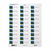Cascade Mountains Shuksan Pacific Northwest Labels (Full Sheet)