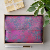 Cascade of Color Abstract Design Pattern Tissuepapier (Geschenk)