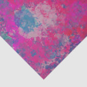 Cascade of Color Abstract Design Pattern Tissuepapier (Detail)