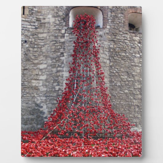 Cascade of Poppies - Tower of London Fotoplaat (Voorkant)