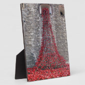 Cascade of Poppies - Tower of London Fotoplaat (Zijkant)