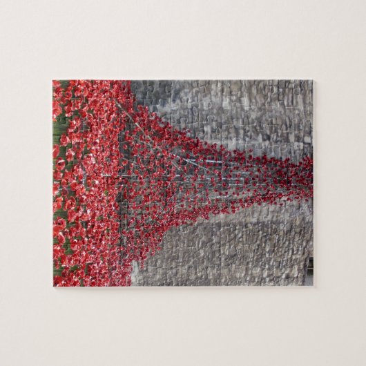 Cascade of Poppies - Tower of London Legpuzzel (Horizontaal)