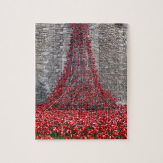 Cascade of Poppies - Tower of London Legpuzzel