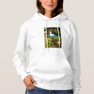 Cascade on Hare Creek, Californië Hoodie