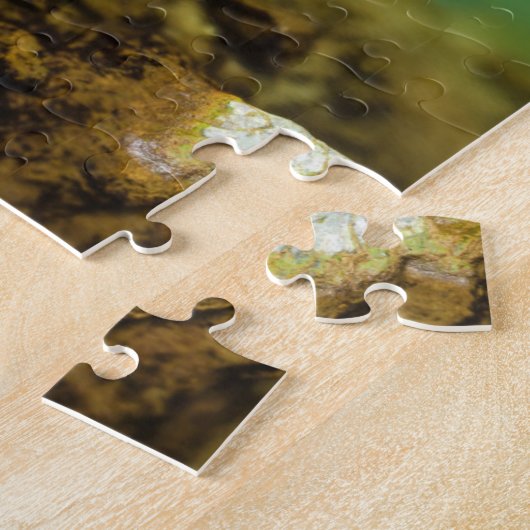 Cascade on Hare Creek, Californië Legpuzzel (Zijkant)