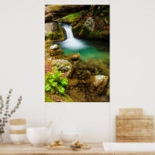 Cascade on Hare Creek, Californië Poster (Keuken)