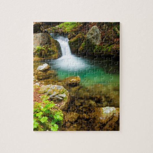 Cascade op Hare Creek, Californië Legpuzzel (Verticaal)