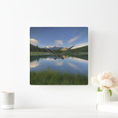 Cascade Ponds, Alberta Canada Vierkante Klok (Huis)