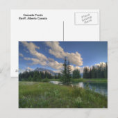 Cascade Ponds Briefkaart (Voorkant / Achterkant)