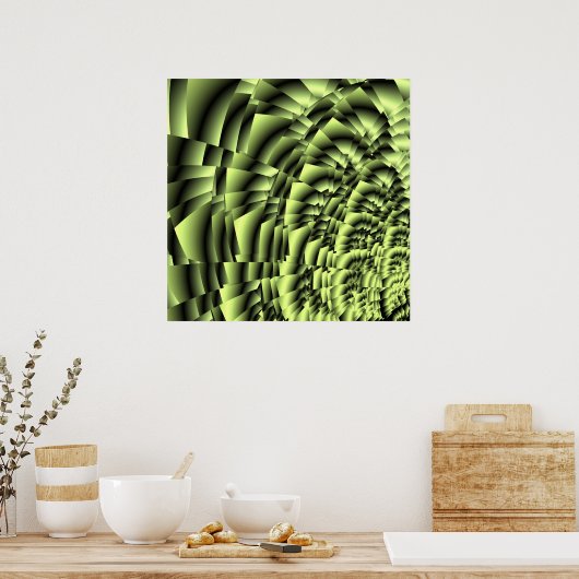 Cascade Poster (Keuken)