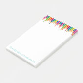 Cascade Rainbow Pencils Post-it® Notes (Schuin)