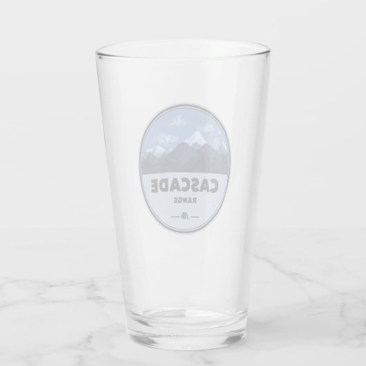 Cascade Range Camping Glas (Achterkant)