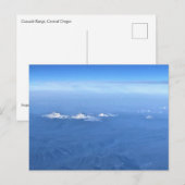 Cascade Range, Centraal Oregon Briefkaart (Voorkant / Achterkant)
