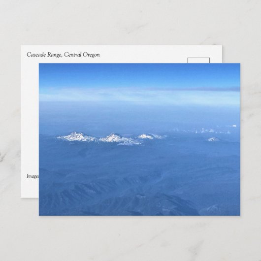 Cascade Range, Central Oregon Briefkaart (Voorkant / Achterkant)
