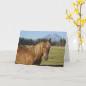 Cascade Range | Kastanjepaarden Kaart (Gele Bloem)