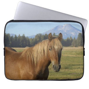 Cascade Range   Kastanjepaarden Laptop Sleeve