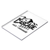 Cascade Range USA Canada logo. Notitieboek (Linkerzijde)