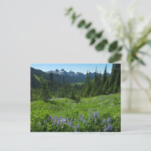Cascade Range van Mount Rainier National Park Briefkaart (Staand voorkant)