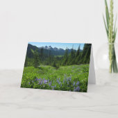 Cascade Range van Mount Rainier National Park Kaart (Voorkant)