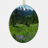 Cascade Range van Mount Rainier National Park Keramisch Ornament (Rechts)