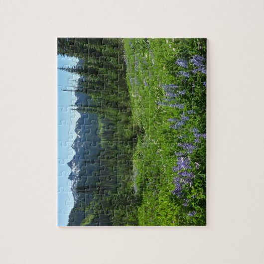 Cascade Range van Mount Rainier National Park Legpuzzel (Verticaal)
