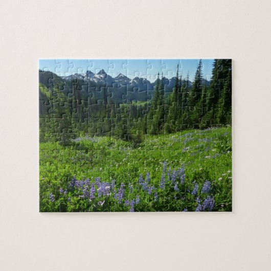 Cascade Range vanuit Mount Rainier National Park Legpuzzel (Horizontaal)
