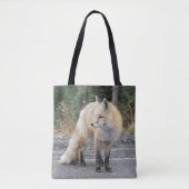 Cascade Red Fox Wildlife Foto Tote Bag (Voorkant)