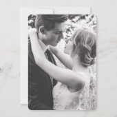 Cascade roze paarse kunst een jaar op huwelijksfee kaart (Achterkant)