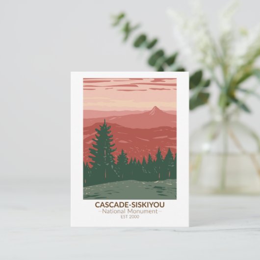 Cascade Siskiyou National Monument Oregon  Briefkaart (Staand voorkant)