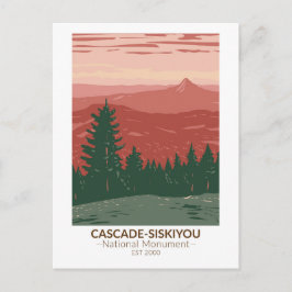 Cascade Siskiyou National Monument Oregon  Briefkaart