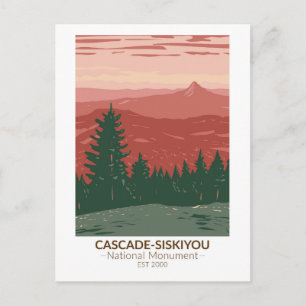 Cascade Siskiyou National Monument Oregon  Briefkaart