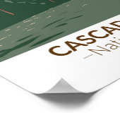 Cascade Siskiyou National Monument Oregon  Poster (Hoek)