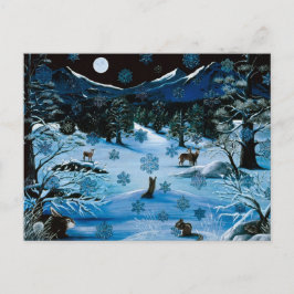 Cascade Sneeuwvlok Ansichtkaart Briefkaart