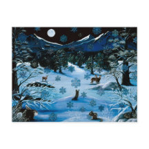 Cascade Snowflake Briefkaart