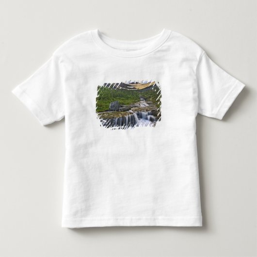 Cascade stroom, Glacier National Park, Kinder Shirts (Voorkant)