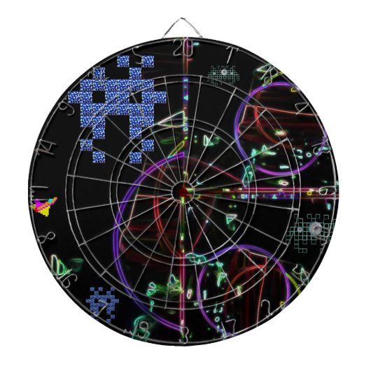 Cascade van elektronische spellen dartbord (Voorkant)