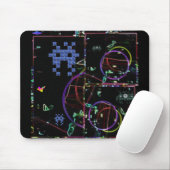 Cascade van elektronische spellen muismat (Met muis)