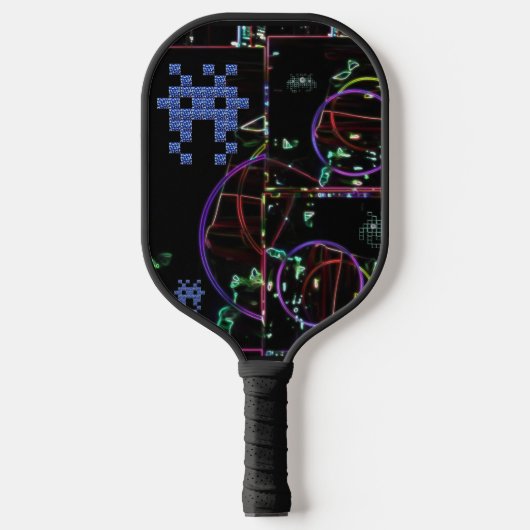 Cascade van elektronische spellen pickleball paddle (Voorkant)