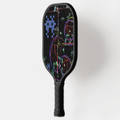 Cascade van elektronische spellen pickleball paddle (Links)