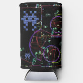 Cascade van elektronische spellen seltzer blikjeskoeler (Voorkant)