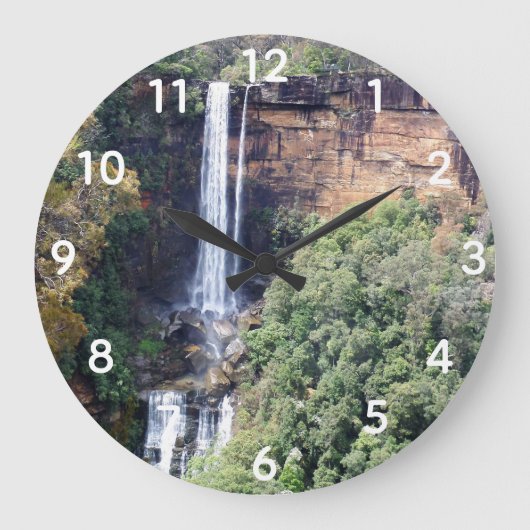 Cascade van Natuur bij Fitzroy Herfsten Grote Klok (Voorkant)