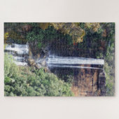 Cascade van Natuur bij Fitzroy Herfsten Legpuzzel (Horizontaal)