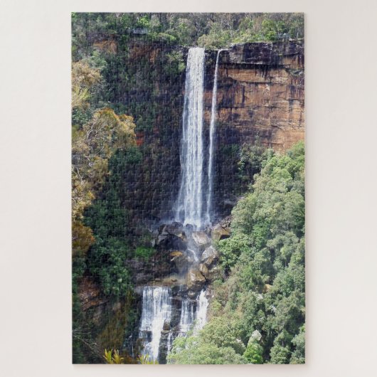 Cascade van Natuur bij Fitzroy Herfsten Legpuzzel (Verticaal)