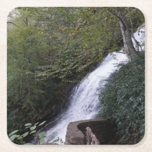 Cascade Waterval, Blue Ridge Mountains Kartonnen Onderzetters