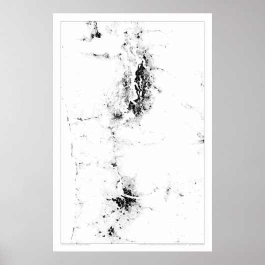 Cascadia Census Dotmap Poster (Voorkant)