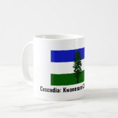Cascadia en Chinook Homeland mok (Voorkant links)