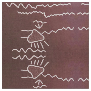 Cascadia Pictogram Bruin Stof