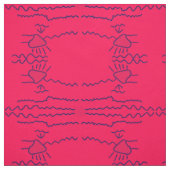 Cascadia Red Fabric Stof (Swatch)